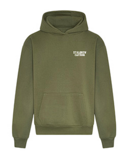 Bluza z kapturem Remember Your Roots - Ziemista zieleń