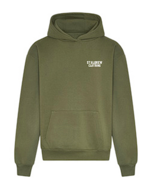 Bluza z kapturem Remember Your Roots - Ziemista zieleń